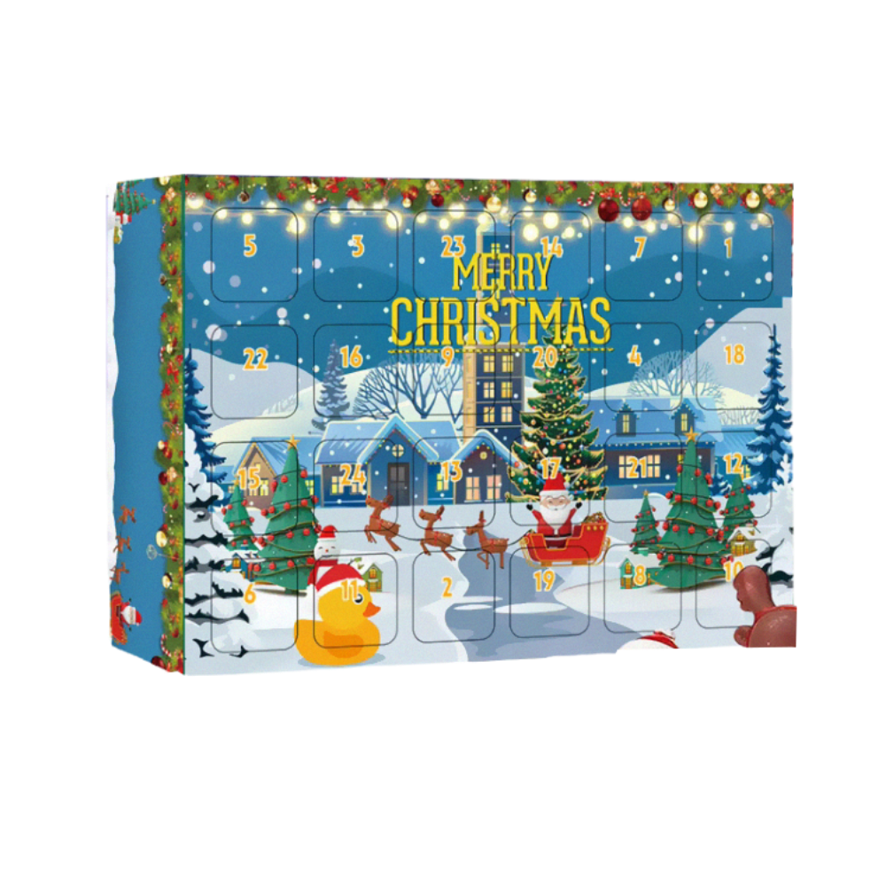 Calendario dell'Avvento Anatre – Tema Halloween e Natale con Sorprese