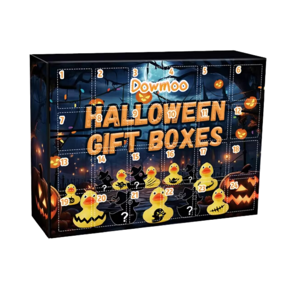Calendario dell'Avvento Anatre – Tema Halloween e Natale con Sorprese