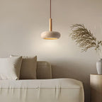 HaloStone Glow - LED Retro Stein Wabi Sabi Lampada da Soffitto Giapponese