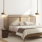 HaloStone Glow - LED Retro Stein Wabi Sabi Lampada da Soffitto Giapponese