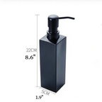 Dispenser di Sapone Liquido Manuale in Acciaio Inossidabile per Bagno Bottiglie di Shampoo