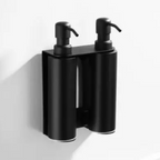 Dispenser di Sapone Liquido Manuale in Acciaio Inossidabile per Bagno Bottiglie di Shampoo