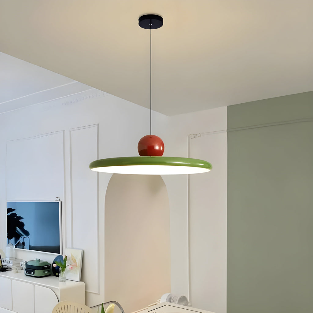HavenHalo Light - Lampada a sospensione in vetro LED nordica