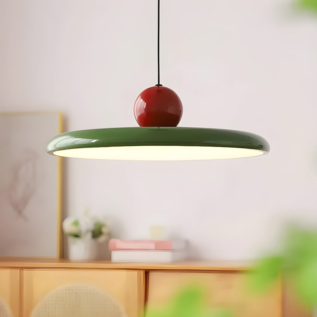 HavenHalo Light - Lampada a sospensione in vetro LED nordica