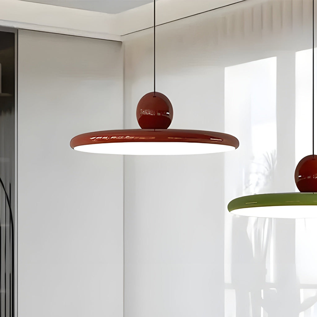 HavenHalo Light - Lampada a sospensione in vetro LED nordica