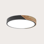 Glarefusion LED Moderno Ultra Sottile Lampadario in Legno