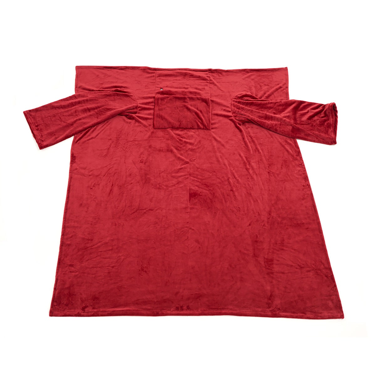 Coperte Elettriche con Maniche e Riscaldamento al Petto – Plaid in Fleece Oversize per il Divano