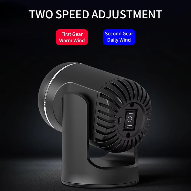 Riscaldamento Auto 12V – Riscaldatore Portatile per Auto con Rotazione a 360° e Sicurezza
