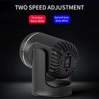 Riscaldamento Auto 12V – Riscaldatore Portatile per Auto con Rotazione a 360° e Sicurezza