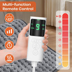 Cuscino Riscaldante Elettrico con Timer – Temperatura Regolabile