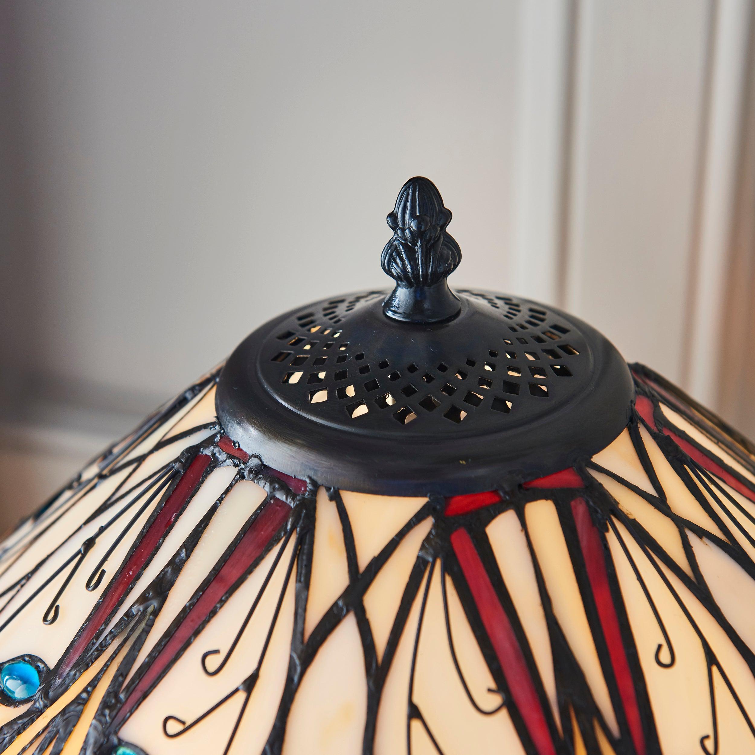 Lampada da Tavolo Tiffany Hector di Interiors 1900