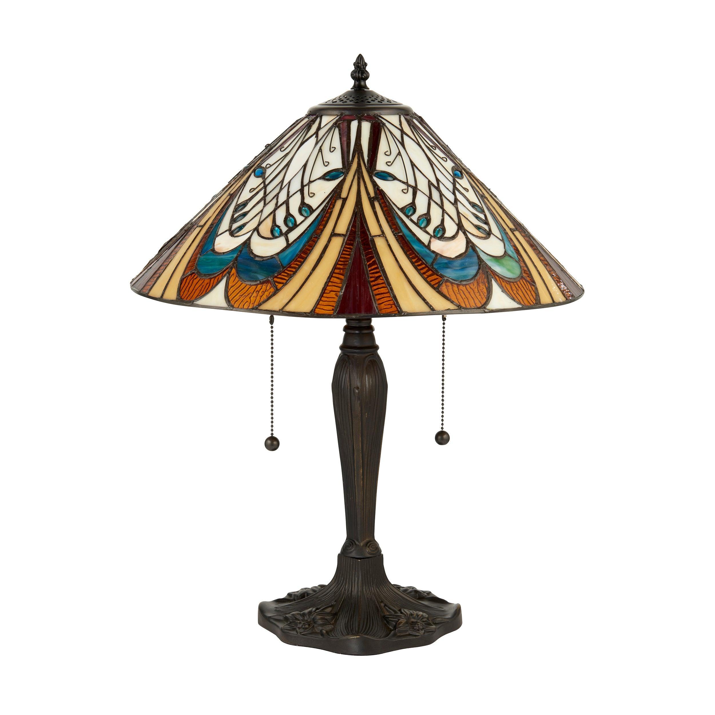Lampada da Tavolo Tiffany Hector di Interiors 1900