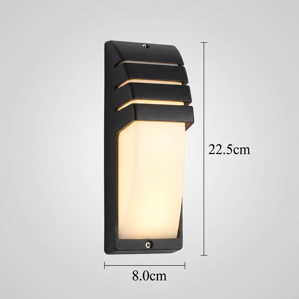 Luce da Parete Esterna con Sensore di Movimento – Lampada da Esterno LED Impermeabile per Giardino e Patio