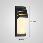Luce da Parete Esterna con Sensore di Movimento – Lampada da Esterno LED Impermeabile per Giardino e Patio