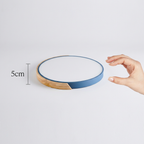 Lampada da soffitto LED in legno scandinavo – Design moderno a incasso per un'atmosfera accogliente