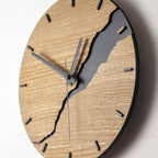 Orologio da Parete in Legno di Lusso Design Moderno