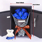 HOMEBLOOM – Bouquet di Rose Artificiali con 7 Teste per San Valentino e Decorazione d'Interni