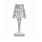 Lampada da Tavolo LED in Cristallo | Design Elegante a Diamante