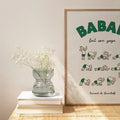 Babar Wall fa il suo yoga Wall Art di Jean de Brunhoff