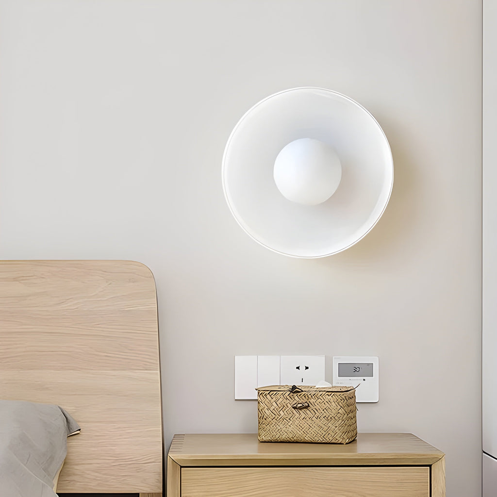GlowNordic Light - Lampada da soffitto LED in vetro nordico