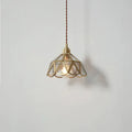 Lampada a Sospensione Vintage in Ottone Stile Nordico
