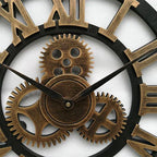 Orologio da Parete Industriale | Design Meccanico Vintage