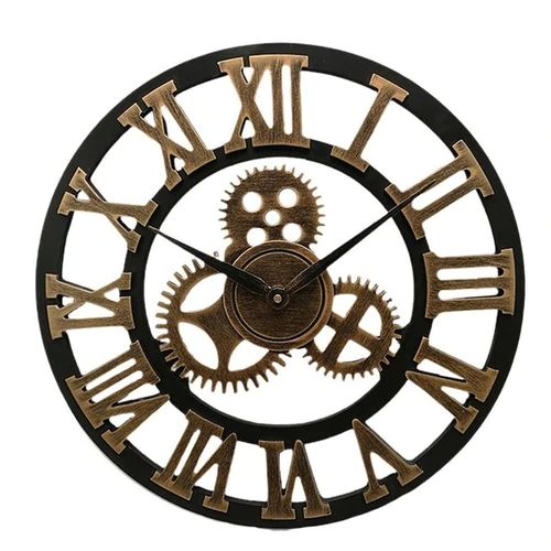 Orologio da Parete Industriale | Design Meccanico Vintage