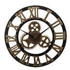 Orologio da Parete Industriale | Design Meccanico Vintage