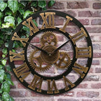 Orologio da Parete Industriale | Design Meccanico Vintage