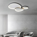 Lampada da soffitto a tre pezzi color Dauw