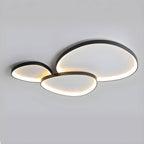 Lampada da soffitto a tre pezzi color Dauw