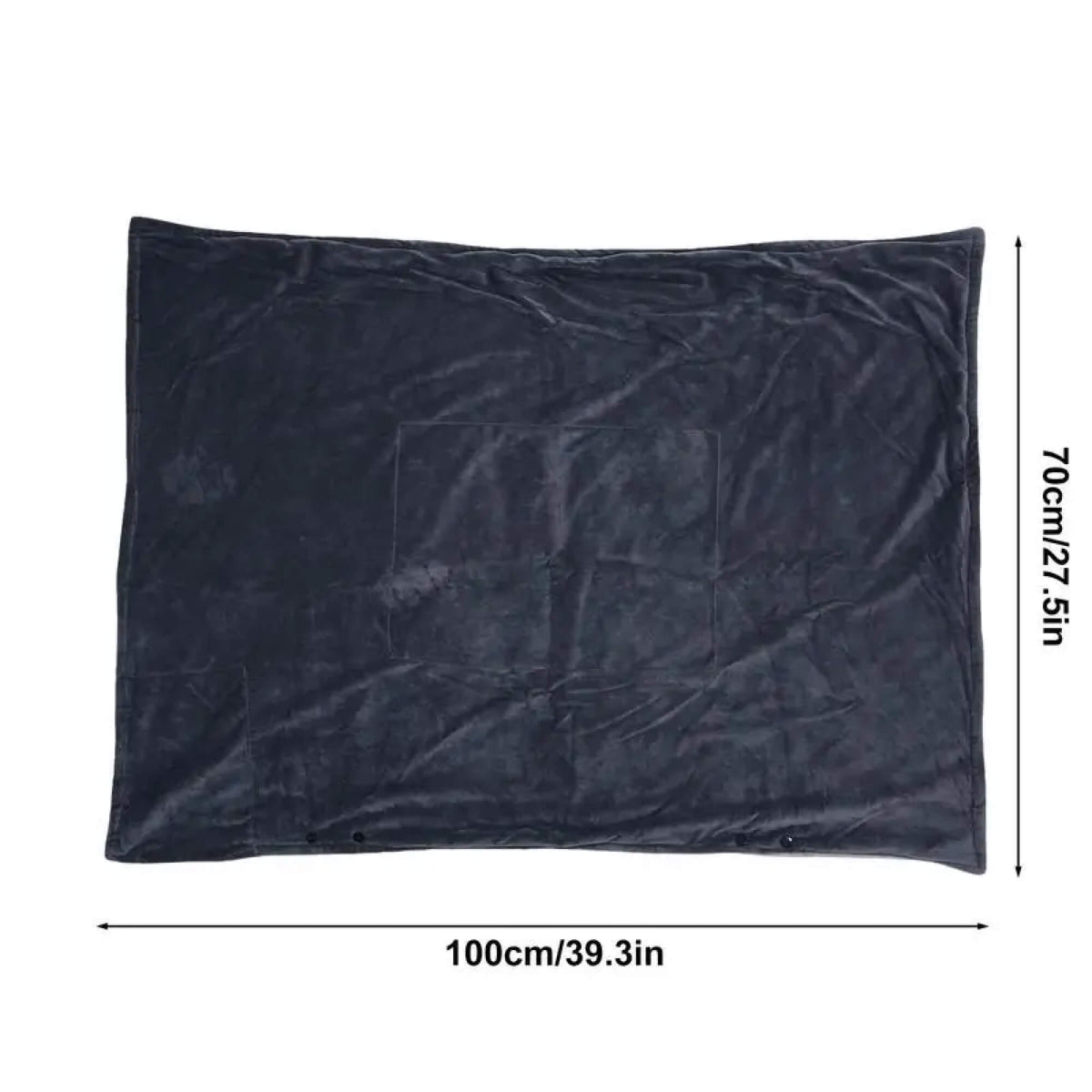 Coperte Elettriche con Fleece – Coperta Portatile Riscaldata e Poncho