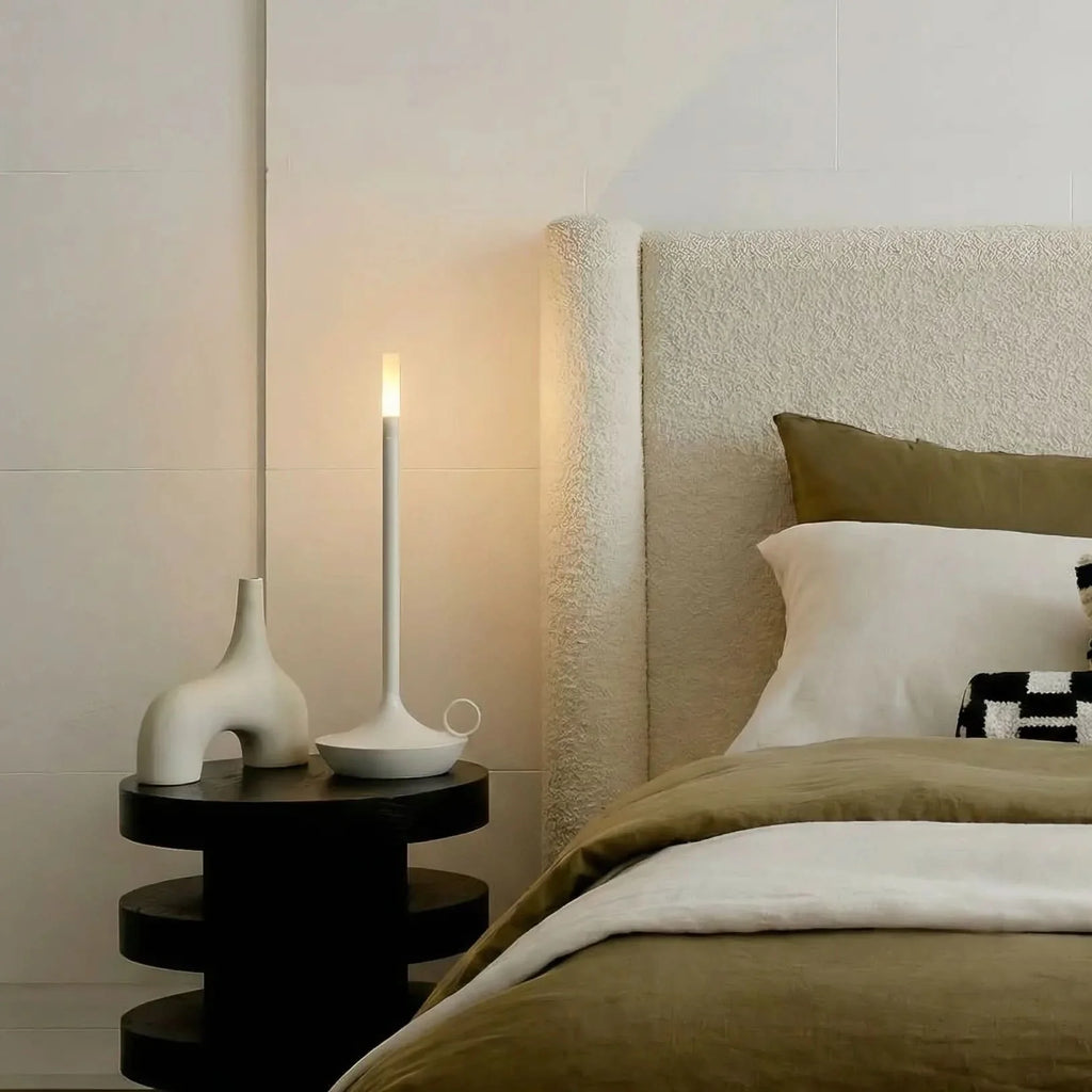 Glarefusion Nordic Modern Creative Candlestick Table Lamp
