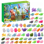 Calendario dell'Avvento Dino – 24 Figure Collezionabili di Dinosauri per Bambini