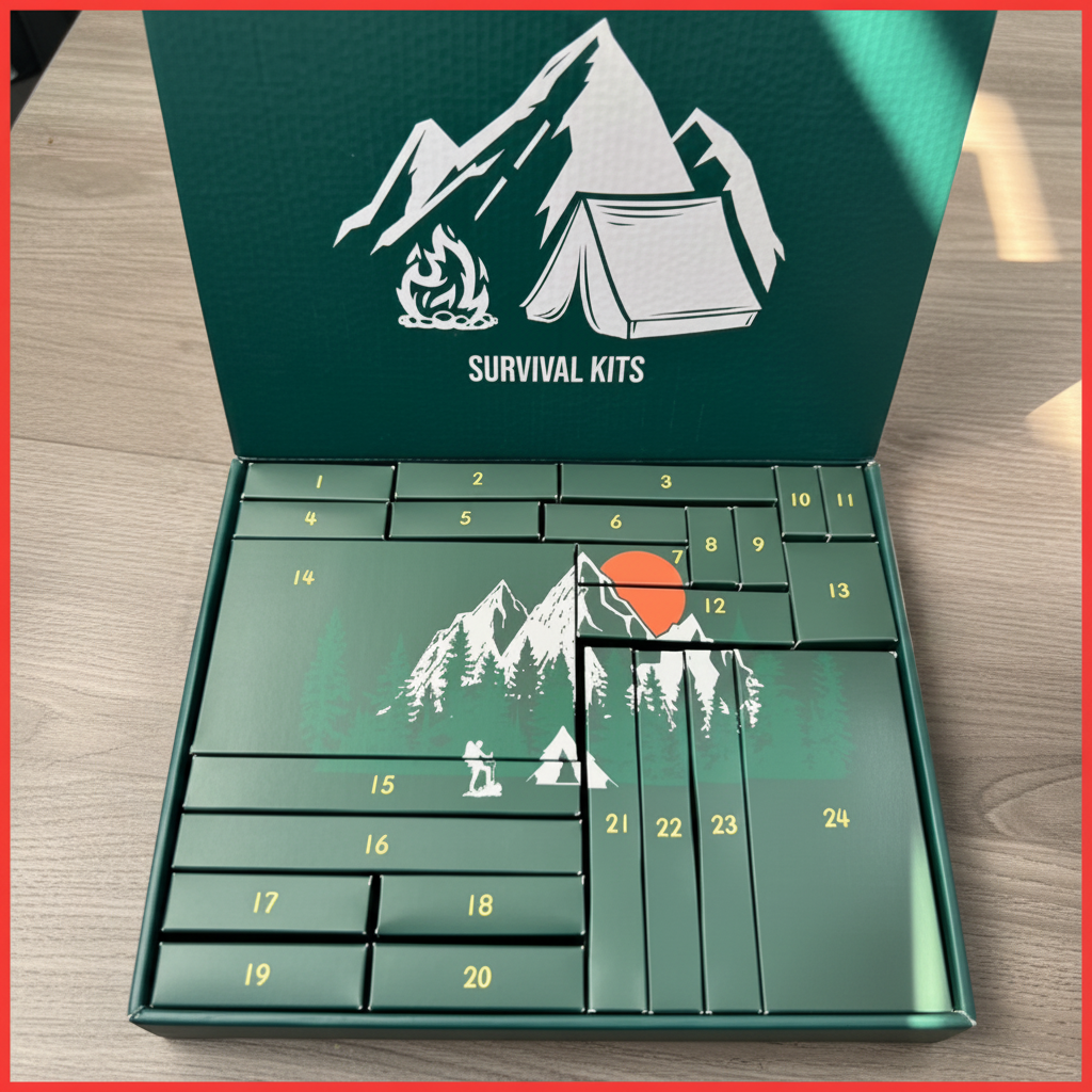 Calendario dell'Avvento di Strumenti – 24 Giorni con Strumenti Outdoor e Avventurosi