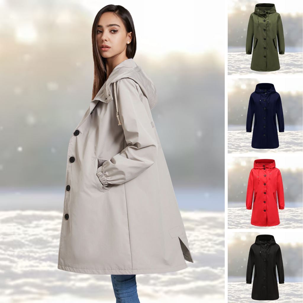Impermeabile Trenchcoat per Donne – Giacca alla Moda per Ogni Tipo di Clima