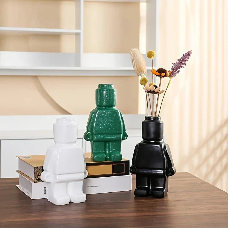 Vaso da fiori in mattoncini | Design minimalista moderno