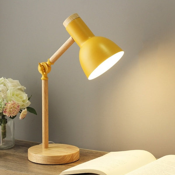 Lampada da scrivania LED | Design in legno nordico