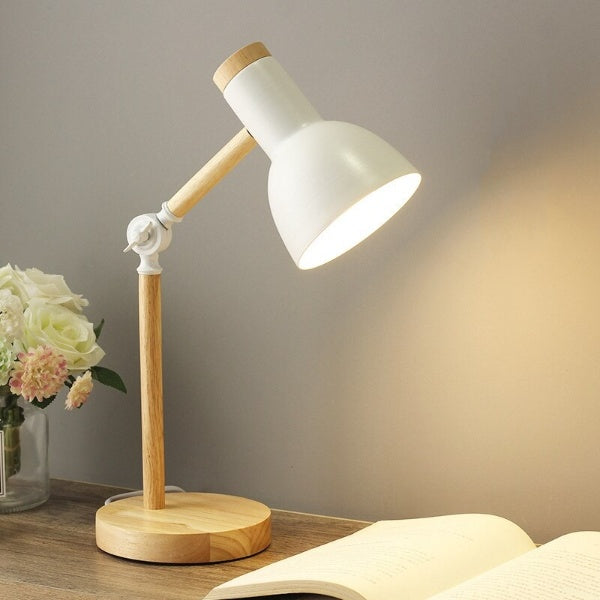Lampada da scrivania LED | Design in legno nordico