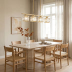 Lampadario in Vetro Multi-Testa Nordico