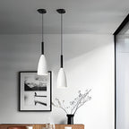 Lampada a sospensione in design scandinavo – Regolabile in altezza & Moderna | Perfetta per cucina & camera da letto
