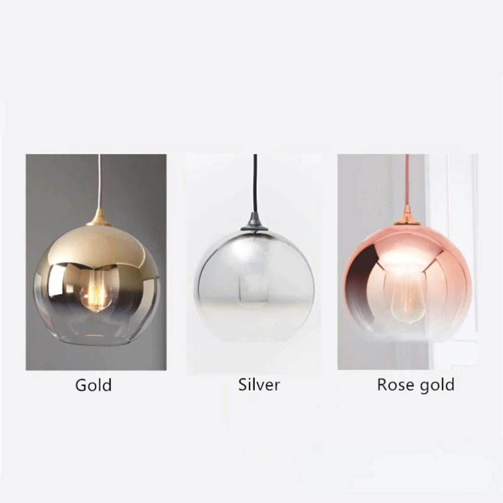 Brina Lampada a Sospensione con Pallone Frosted Gradient