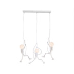 Arisha LED Ferro Speciale Design Uomo Lampada a Sospensione