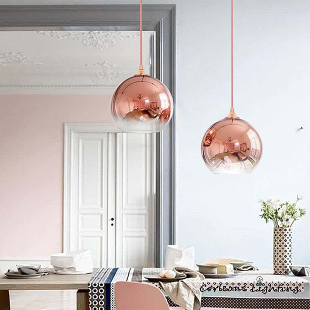 Brina Lampada a Sospensione con Pallone Frosted Gradient