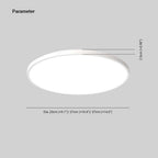 Yani Lampada da Soffitto Rotonda a LED per Bagno