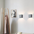 Ray Applique da Esterni Quadrato Regolabile LED
