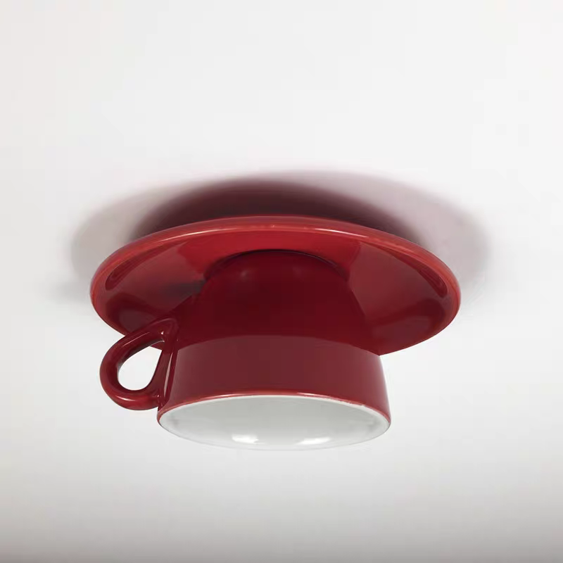 Aria Moderno Tazze da Caffè in Ceramica Illuminazione da Soffitto