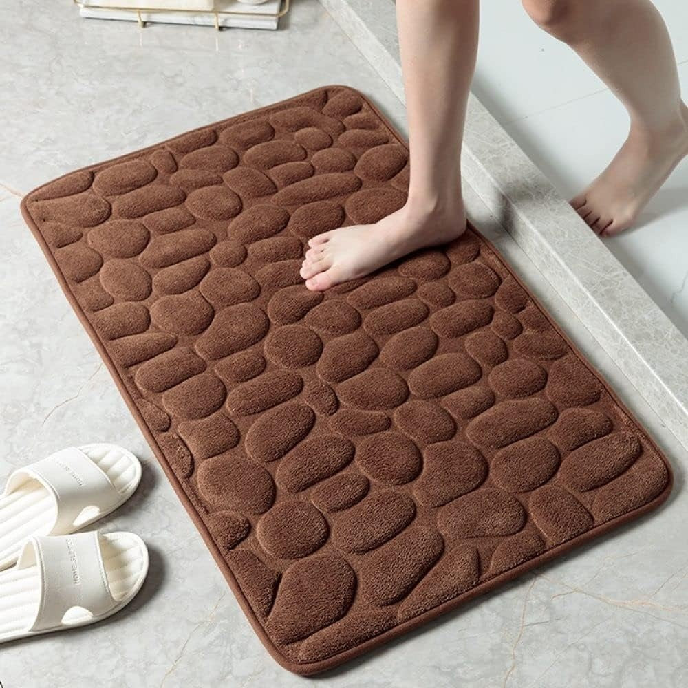 Tappetino da Bagno Morbido Antiscivolo Assorbente