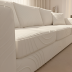 Copertura Elegante per Divano Stile Interno Raffinato