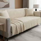 Copertura per Divano Texturizzata di Lusso Stile Interni Elegante